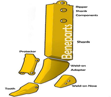 Bulldozer Ersatzteile Ripper Shank 8j5299
