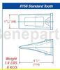 X156HD Hensley Eimer Zähne