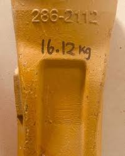 286-2112 CAT K-Familie K110 Eimer Zähne Zahnzahn