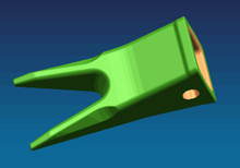 9W8452WTL CAT J Familie J460 Schaufelzähne E330 E345 988 988F